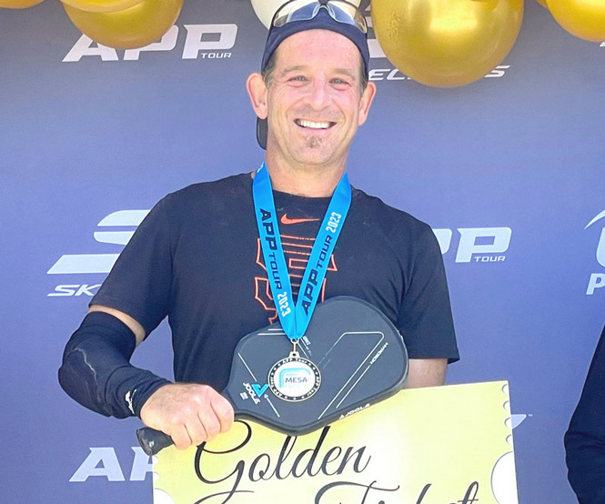 Coach Tams after winning a golden ticket to qualify for Nationals